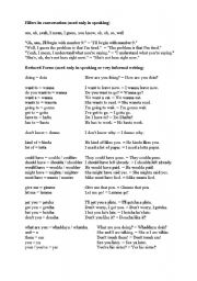 English Worksheet: Thanks