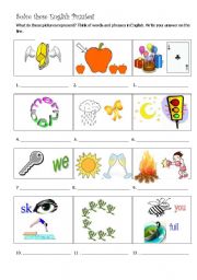 English Picture Puzzles 2