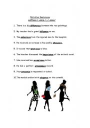 English Worksheet: spelling dictation