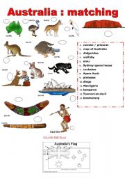 English Worksheet: australia