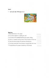 English worksheet: Exam - Flyers / Part 2