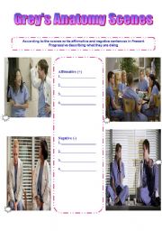 English worksheet: Present Continuos. Part 1