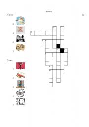 English Worksheet: House