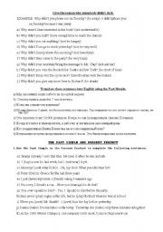 English Worksheet: Past Simple