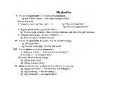 English worksheet: The genitive