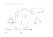 English Worksheet: SHAPES