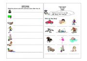 English worksheet: verbs