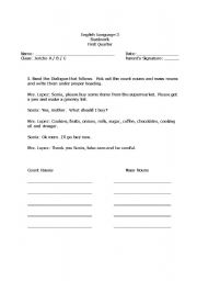 English worksheet: Gender Nouns