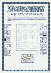 PREPOSITIONS OF MOVEMENT