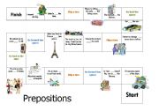 English Worksheet: Board Game 