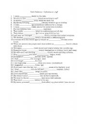 English Worksheet: gerund or infinitve