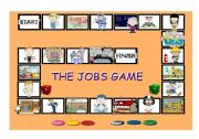 English Worksheet: THE JOBS BOARD GAME