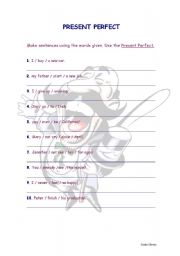 English worksheet: Present Perfect