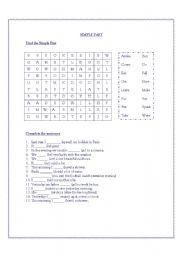 English Worksheet: Simple Past