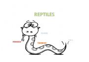 English Worksheet: REPTILES