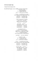 English Worksheet: Luka by Suzanne Vega