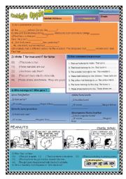 English Worksheet: Possessives