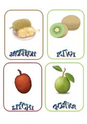 English Worksheet: FRUITS 3