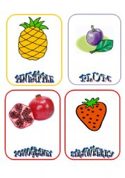 English Worksheet: FRUITS 5