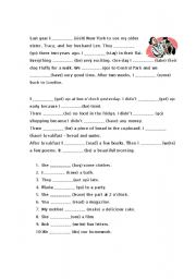 English worksheet: Past Simple