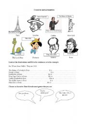 English worksheet: Nationalities and origins