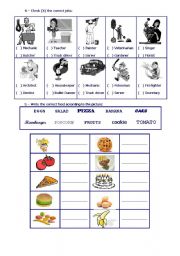 English worksheet: English test - PART II