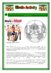 English Worksheet: Movie Activity - Shes the man