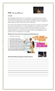 English Worksheet: Slumdog Millionaire