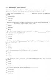 English worksheet: BUSINESS