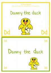 English worksheet: PHONICS ALPHABET - Animals D