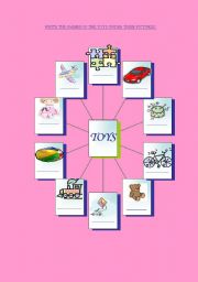 English worksheet: TOYS 