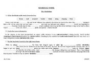 English Worksheet: Remedial  Work