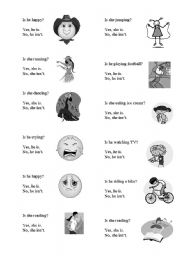 English Worksheet: To be - short answers