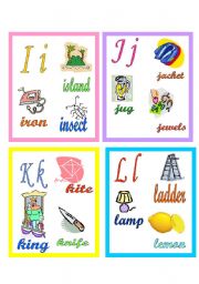 English Worksheet: Alphabet Book