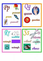 English Worksheet: Alphabet Book