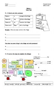 English Worksheet: Test for teens