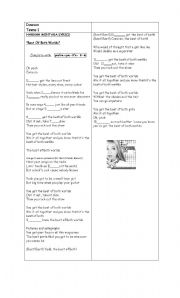English worksheet: Song: The best of both worlsds