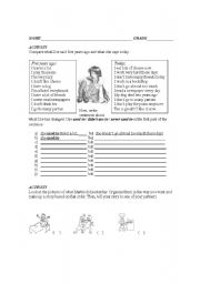 English Worksheet: USED TO / DIDNT USE TO