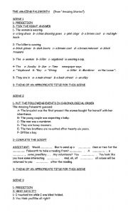 English worksheet: Amazing Falsworth. Movie worksheet