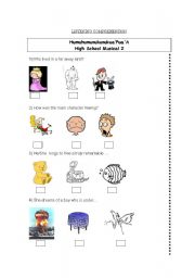 English Worksheet: HIGH SCHOOL Musical 2-> SONG!