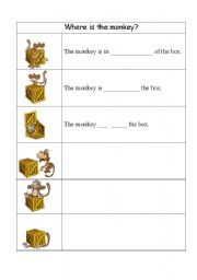 prepostion worksheet