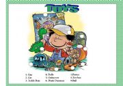 English Worksheet: Toys Vocabulary