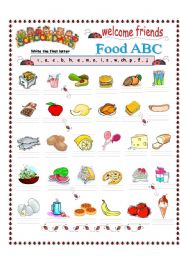 Food-ABC / 2 pages