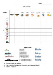 English Worksheet: Battleship Game_Can I Have (Food)?