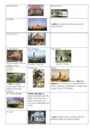 English Worksheet: type of houses 2