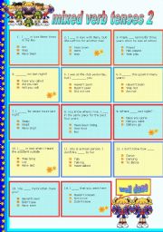 MIXED VERB TENSE PART 2