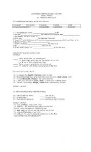 English Worksheet: Torn By Natalie Imbruglia