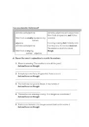 English worksheet: places.. modal verbs