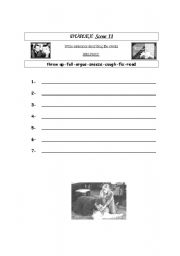 English Worksheet: Duplex. Scene 11-Present Cont. (EXTREMELY FUNNY!)