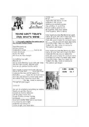 English worksheet: CHEETAH GIRLS 2- GRAMMAR